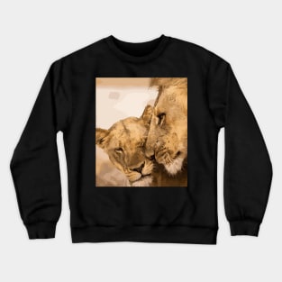 Zambia lions Crewneck Sweatshirt